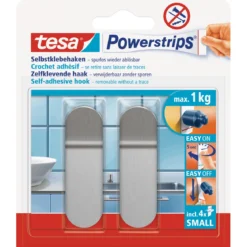Tesa Haken Powerstrips Small Metall