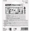Tesa Haken Powertstripe Small chrom Oval 3 Haken und 4 Strips