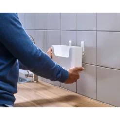 Tesa Klebenagel für Fliesen 2 Stück Traglast 2 x 3 Kg