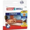 Tesa moll P-Profil 6mx9 mm 2-5 mm Large Braun