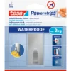 Tesa Powerstrips Waterproof Haken Large Metall rechteckig