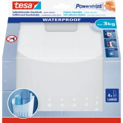 Tesa Powerstrips Waterproof Duschkorb Large