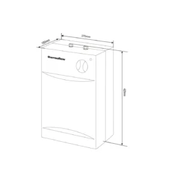 Thermoflow-Set UT5 mit Armatur Qmix 12