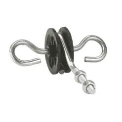Togriffisolator M6 schwarz 10 Stück
