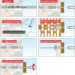 TOX Allzweckdübel Deco 8/49 Rudo