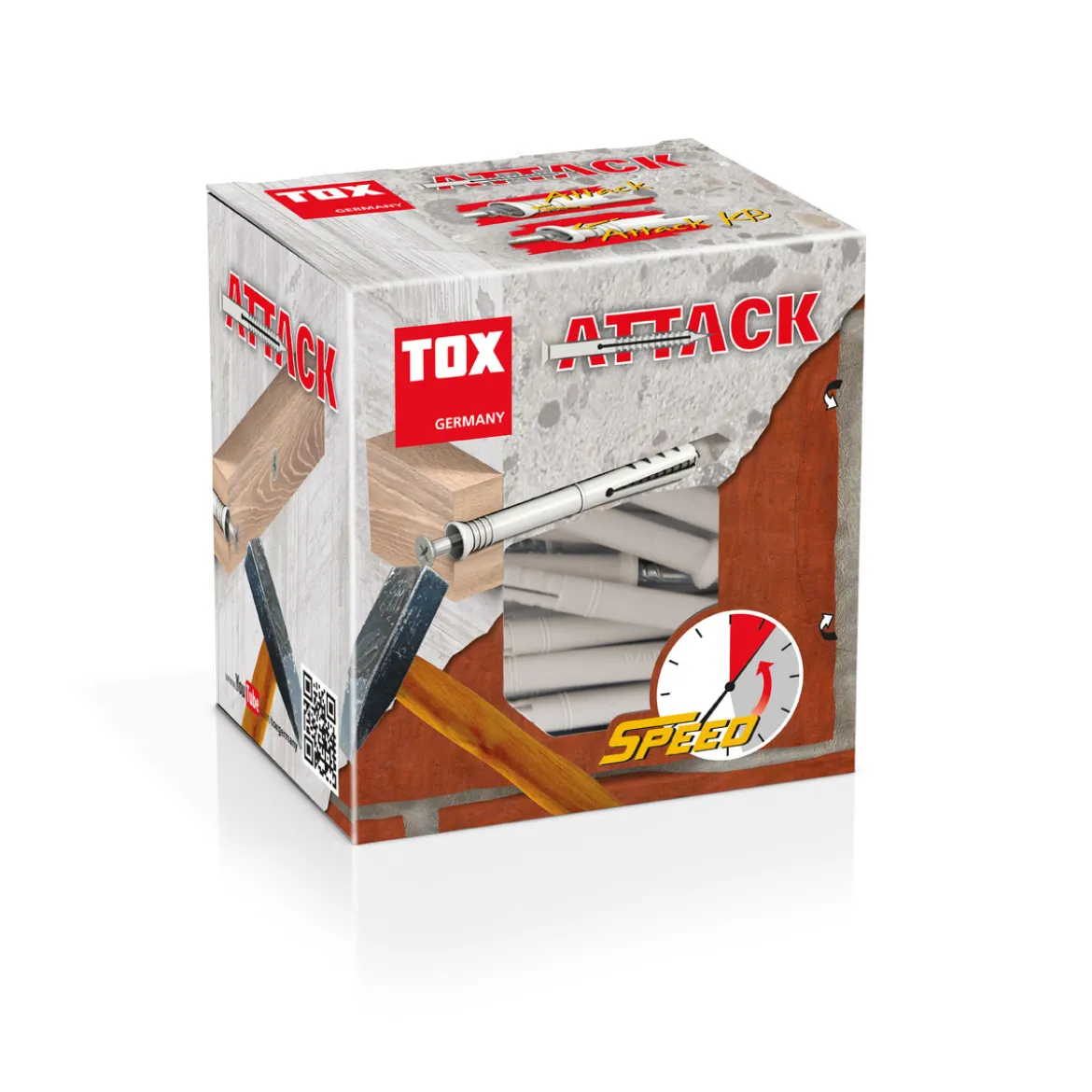 TOX Nageldübel Attack 6/80 50 Stück