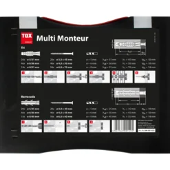 TOX Sortimentsbox Multi Monteur 336-teilig