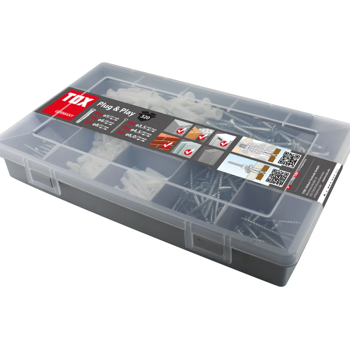 TOX Sortimentsbox Plug und Play