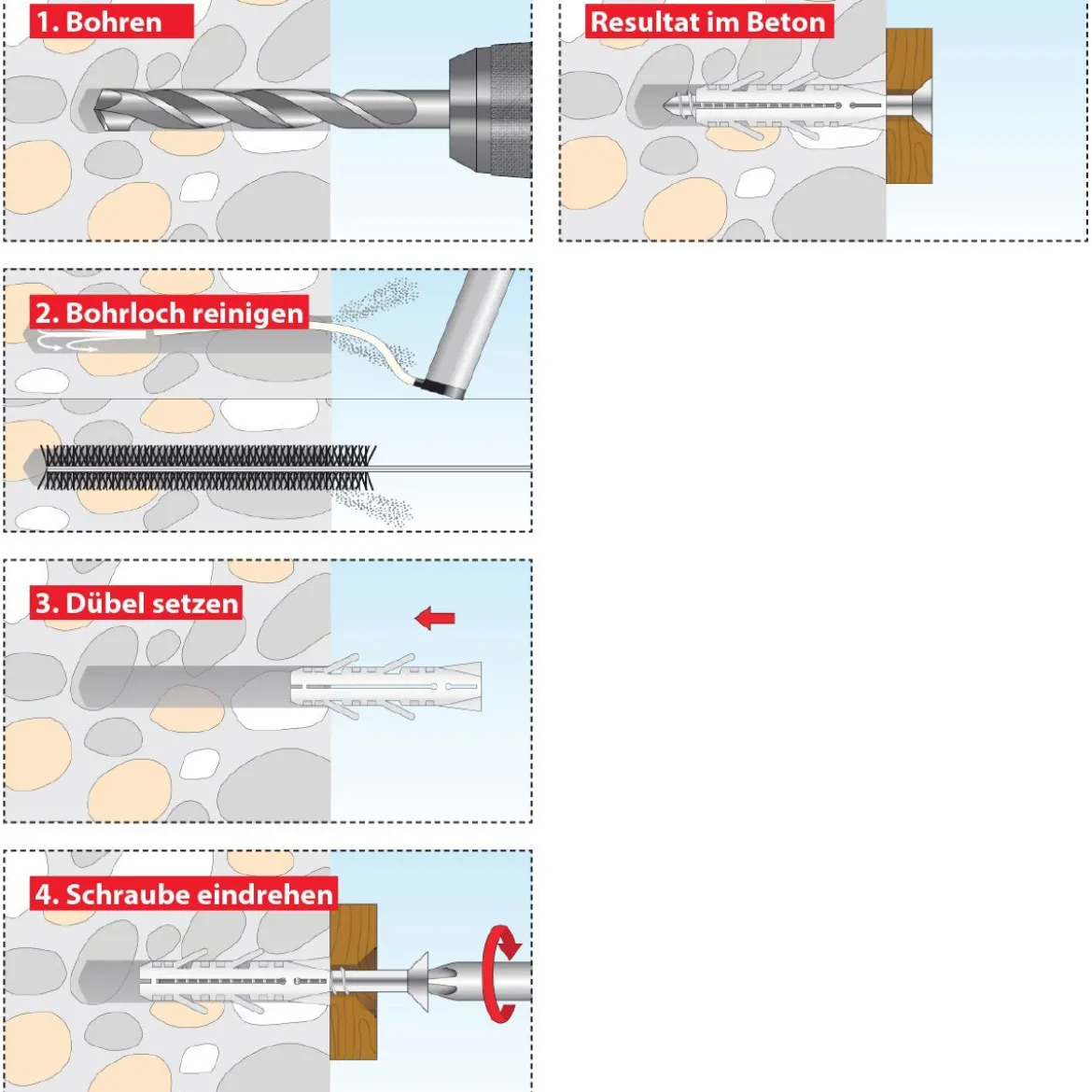 TOX Spreizdübel Barracuda 8/40 mit Schraube