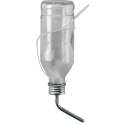 Trinkflasche für Kaninchen 500 ml Glas