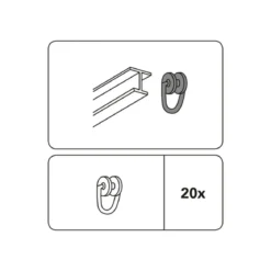 T-Rollring für T-Schiene