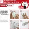 Turbo-Loc Badetuchst ange 40 cm OreaShine