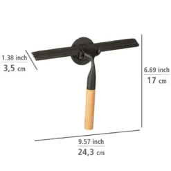 Turbo-Loc Badezimmerwischer Bambusa