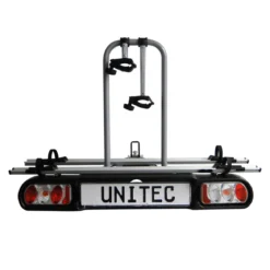 Unitec Fahrrad-Kupplungsträger Alu Atlas für 2 Fahrräder