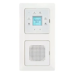 Unitec Unterputz-Radio mit Touchfunktion und Bluetooth weiß