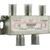 Univ. Verteiler 4-fach silber