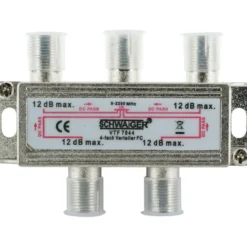 Univ. Verteiler 4-fach silber