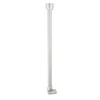 ValblueDeckenstütze für 25 mm Duschgestänge 55 cm eloxal Aluminium