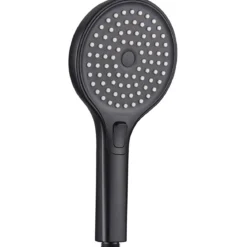 Valblue Handbrause Oria schwarz matt 3S Softstrahltechnik Anti-Kalk Dm.13cm