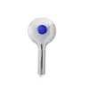 Valblue LED-Handbrause mit Wasserverbrauchsanzeige u Farbwechsler 3 Strahlarten