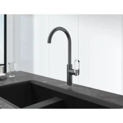 Valblue Spültischarmatur Milano chrom schwarz