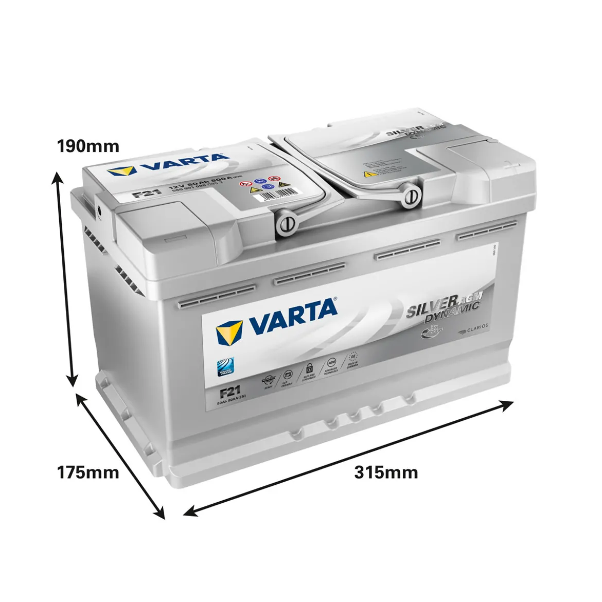 Varta Silver Dynamic F21