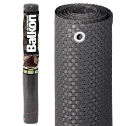 Videx Balkonbespannung Titangrau 90 cm