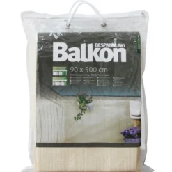 Videx GARDEN Balkonbespannung PE CLASSIC SB Beutel elfenbein Beutel