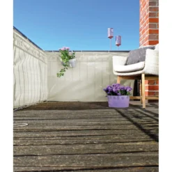 Videx GARDEN Balkonbespannung PE CLASSIC SB Beutel elfenbein Beutel