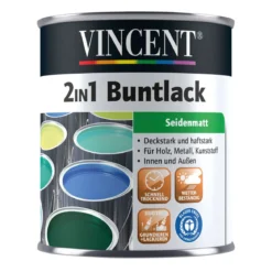 Vincent 2in1 Buntlack silbergrau seidenmatt 750 ml