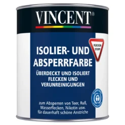 Vincent Isolier- und Absperrfarbe 0,75 L
