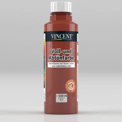 Vincent Voll- und Abtönfarbe bordeauxrot 0,5 L