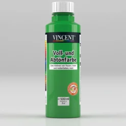Vincent Voll- und Abtönfarbe grasgrün 0,5 L