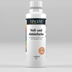 Vincent Voll- und Abtönfarbe weiß 0,5 L