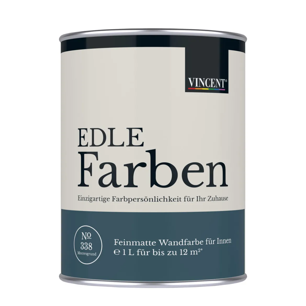 VincentWandfarbe EDLE Farben Meeresgrund matt 1,0 L