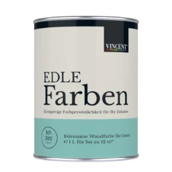 VincentWandfarbe EDLE Farben Lagune matt 1,0 L