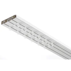 Vorhangschiene GE 3 180cm weiß