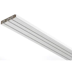 Vorhangschiene GE 3 120cm weiß