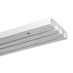 Vorhangschiene GE 3 120cm weiß