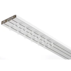 Vorhangschiene GE 3 210cm weiß