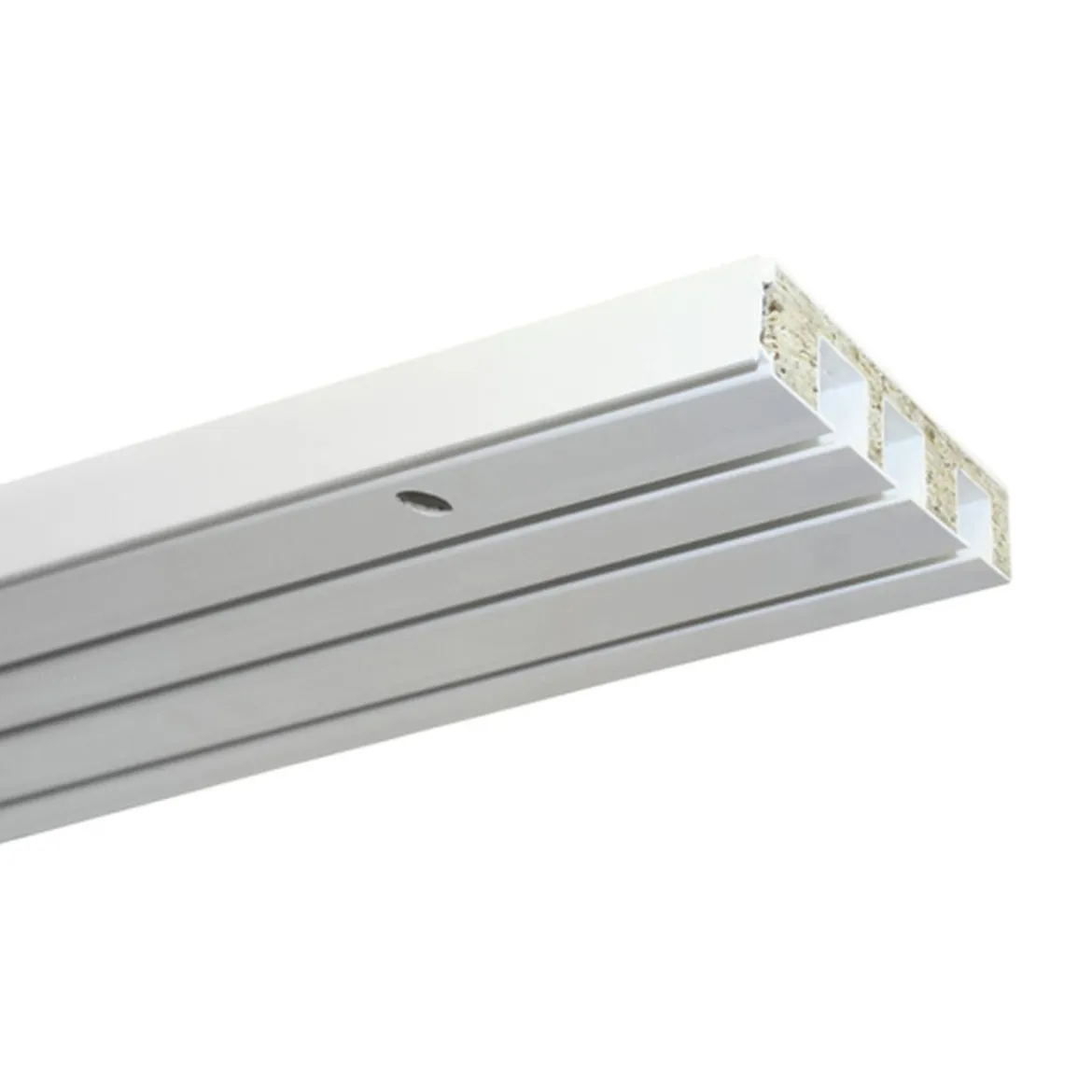 Vorhangschiene GE 3 210cm weiß