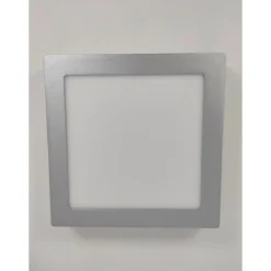 WallCeiling Lunar LED-Panel 225x225 mm15,4W 230V Chrom matt Alu