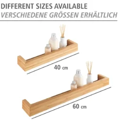 Wandablage 40 cm Bambusa