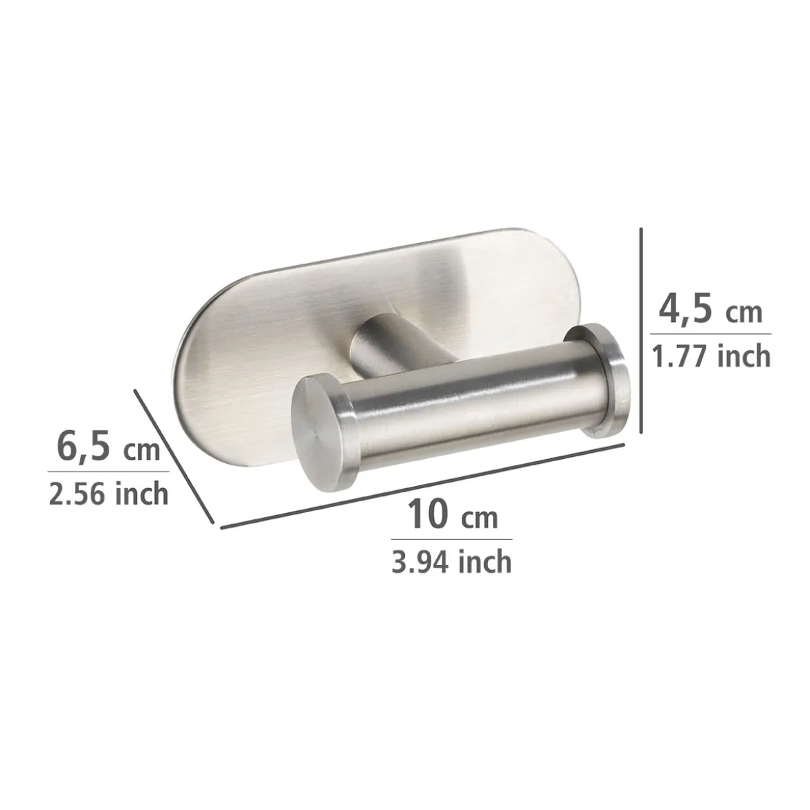 Wandhaken Duo Orea Matt Turbo-LockEdelstahl