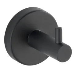 Wandhaken Uno, Bosio Black, E/S, matt