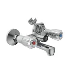 Wannenarmatur Savino chrom Zweigriff1/2