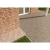 Waschbetonplatte Rheinkies 60/40/4