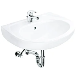 Waschtisch Combi-Set weiß inkl Einhebelmischer