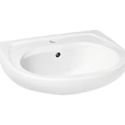 Waschtisch mit Hahnloch Keramik BxTxHca. 60x52x25cm