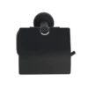 WC-Papierhalter m Deckel Bosio Black